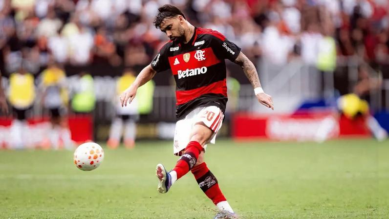 Lucas Paquetá em sua reestreia como jogador do Flamengo na Supercopa Rei (Foto: Adriano Fontes / Flamengo)