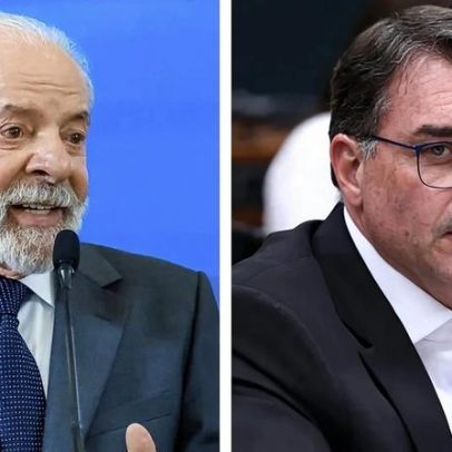 Lula lidera vs Flávio Bolsonaro em nova pesquisa Real Time Big Data