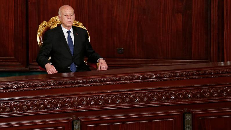 Tunisian president-elect Kais Saied swearing-in ceremony in Tunis