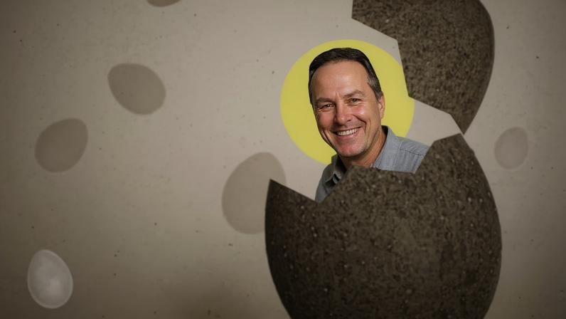 Collage featuring Jeffrey Lendrum.