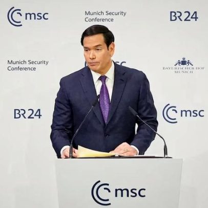 Rubio adota tom construtivo, mas mantém críticas aos aliados europeus