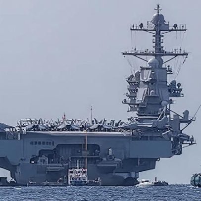 EUA intensificam pressão sobre Irã com envio do maior porta-aviões Gerald Ford