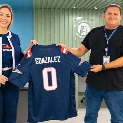 Patriots participam de leilão beneficente no Santuário Cristo Redentor