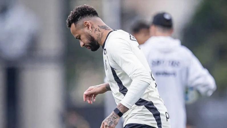 Neymar pode atuar; Santos divulga provável escalação contra o São Paulo