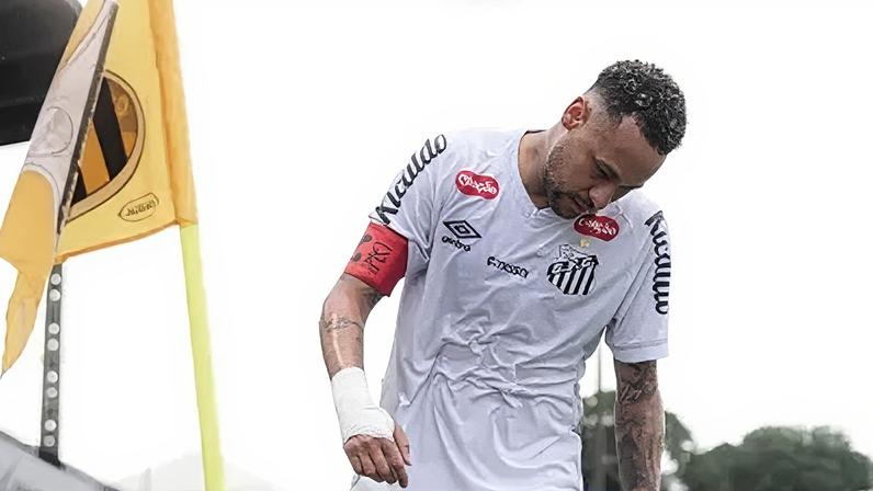 Neymar jogou os 90 minutos contra o Novorizontino