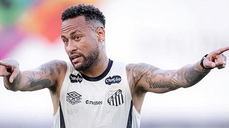 Neymar perto de retorno convoca torcida do Santos para jogo com o Velo Clube