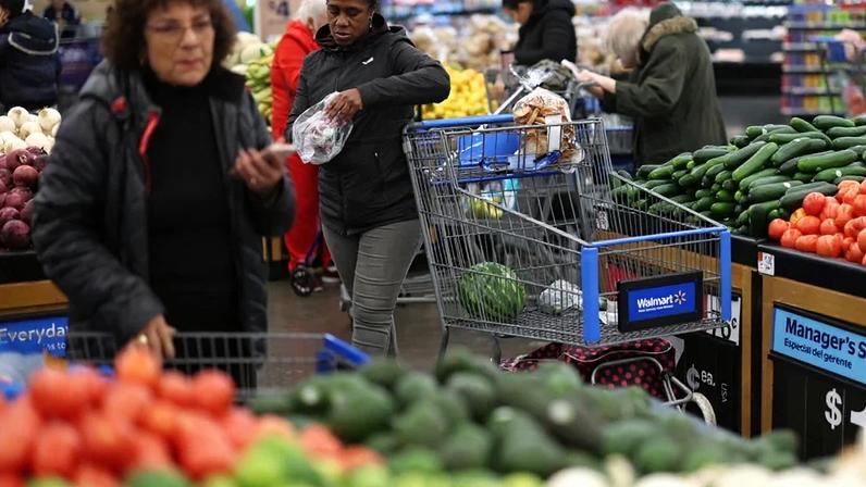 Supermercado em North Bergen, EUA 21/11/2025