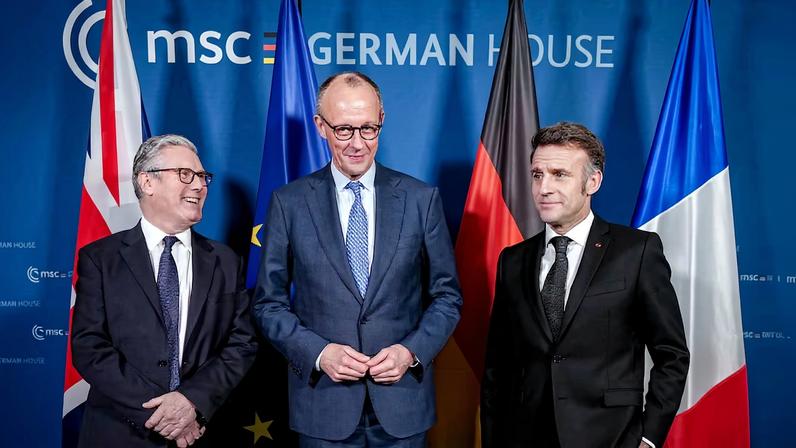 Merz e Macron rebatem ataque trumpista em Munique, defendem Europa forte