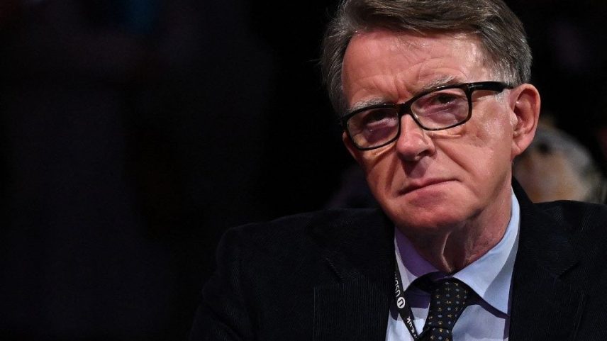 Peter Mandelson, em registro de 26 de setembro de 2022. Foto: Oli Scarff/AFP