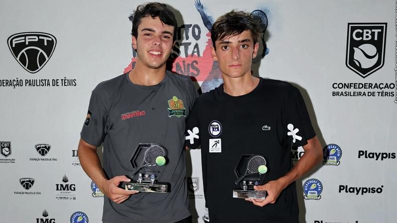 Pedro Franco e Felipe Pinto (Foto: Zizao Fotos)