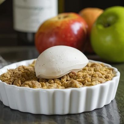Chef Mari Adania divulga receita fácil de torta de maçã
