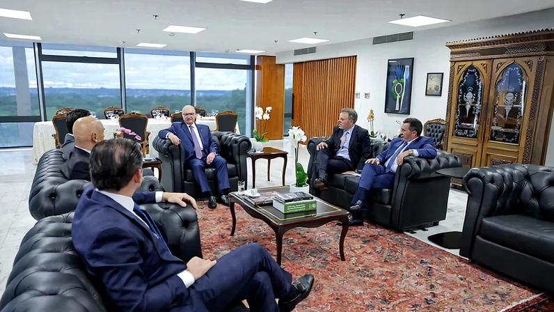 Reunião entre as cúpulas dos Poderes ocorreu na manhã desta terça-feira 24. Foto: Rosinei Coutinho/STF