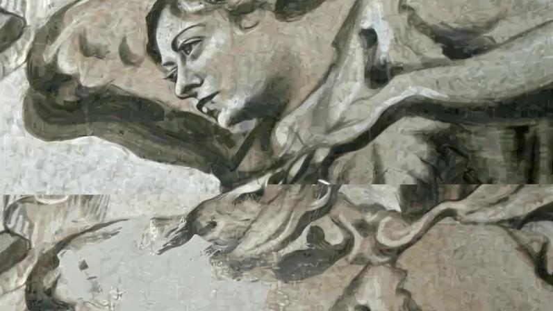 Igreja em Roma apaga rosto de anjo inspirado em Meloni