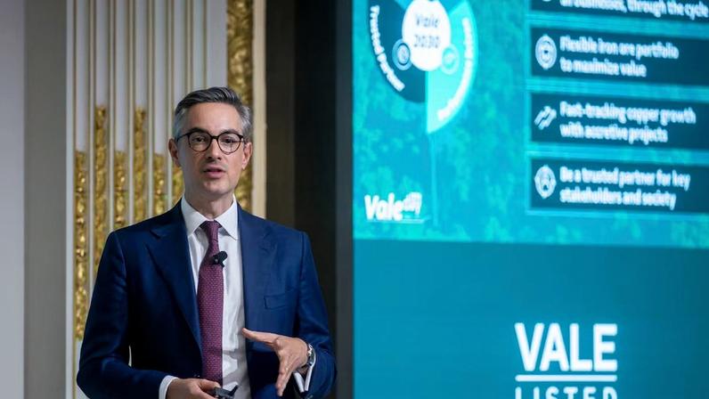 Vale aposta em reserva própria para crescer em cobre, sem M&A, diz CEO