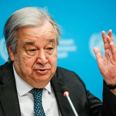 Chefe da ONU pede arquitetura de segurança renovada contra caos e mudanças