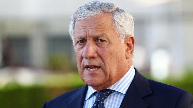 Italian FM and Palestinian FM hold press conference, in Rome