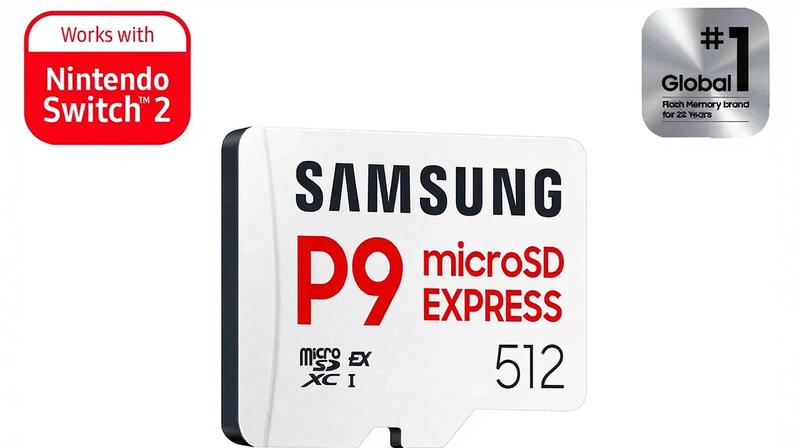 Amazon liquida MicroSD da Samsung compatível com Nintendo Switch 2