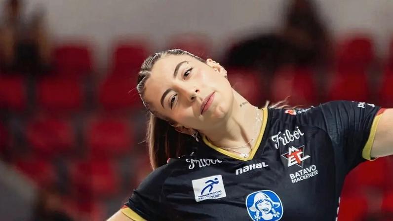Geovanna na Superliga Feminina 25/26 (Foto: Reprodução/ Instagram)