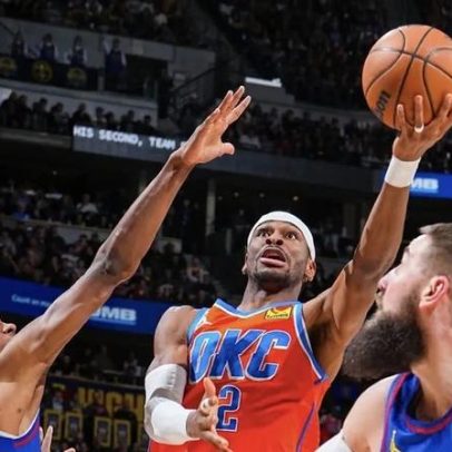 Shai Gilgeous-Alexander lidera Thunder na vitória sobre Nuggets