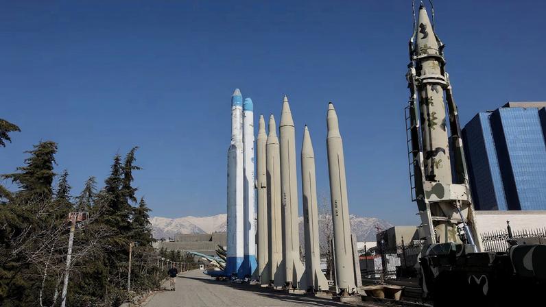 Iranian missiles are displayed in a park in Tehran, Iran, January 31, 2026. Majid Asgaripour/WANA (West Asia News Agency) via REUTERS