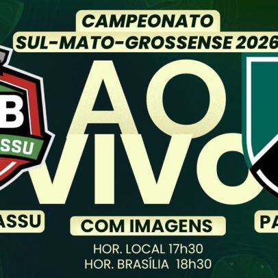 Bataguassu e Pantanal duelam com transmissão ao vivo pelo LANCE!TV