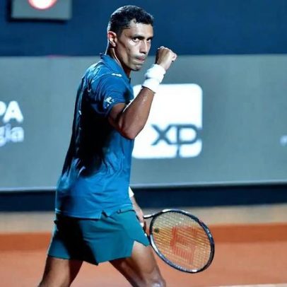 Vitória de Monteiro atrai torcida na estreia do Rio Open