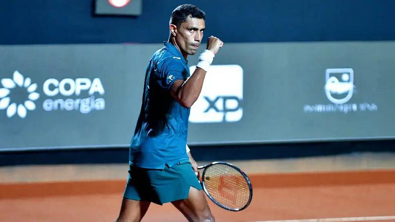 Thiago Monteiro vence em estreia no Rio Open 2026 (Foto: Divulgação / Rio Open)