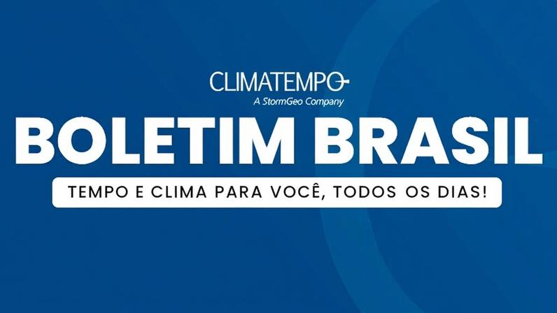 Frente fria traz temporais e chuva forte em todo o Brasil