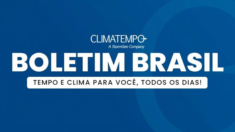 Temporais no Sul e Sudeste e chuva forte avança pelo CO e NE
