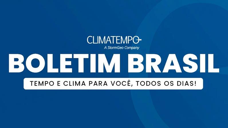 Previsão Brasil: temporais e volumes de chuva no Sul, Sudeste e Centro-Oeste