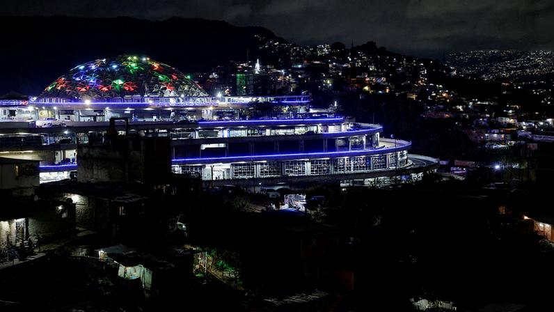 A general view of the Helicoide detention centre, after Venezuela’s interim president Delcy Rodriguez announced a proposed "amnesty law" for hundreds of prisoners, in Caracas, Venezuela, January 30, 2026. REUTERS/Gaby Oraa