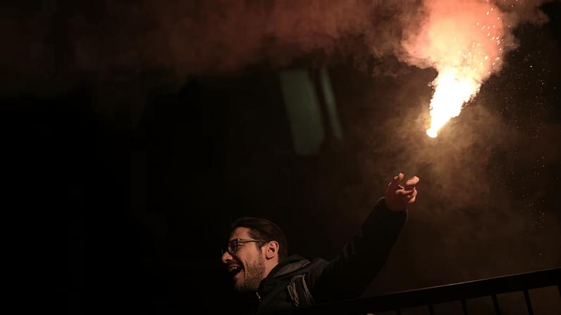 Manifestantes protestam em Milão contra os impactos dos Jogos de Inverno