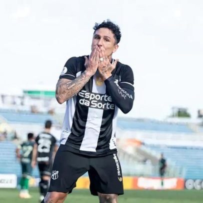 Vina inicia temporada artilheiro e lidera ataque do Ceará