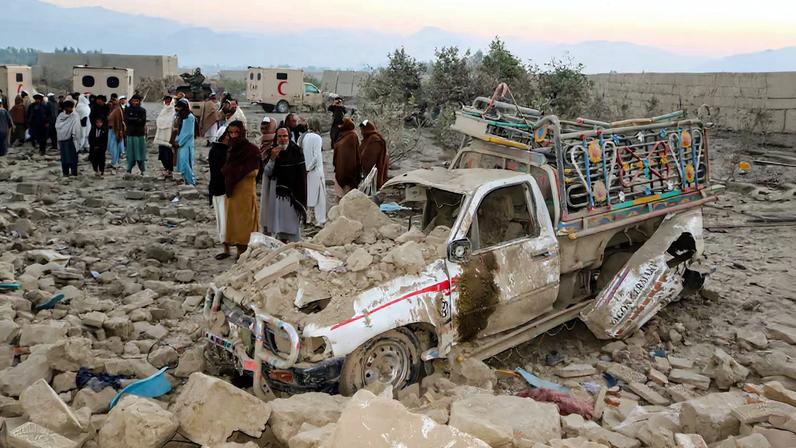Aftermath of the Pakistani airstrikes in Bihsud district, Nangarhar province