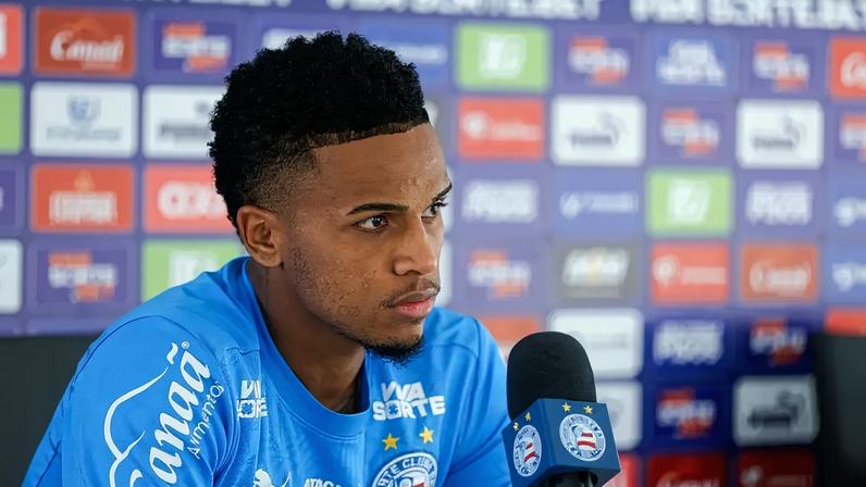 Kayky busca mais oportunidades no time de Rogério Ceni (Foto: Rafael Rodrigues / EC Bahia)