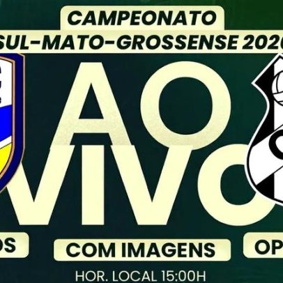 Lance! transmite com exclusividade jogos do Campeonato Sul-Mato-Grossense