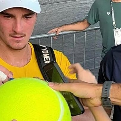 Torcida impulsiona João Fonseca a dar a volta por cima no Rio Open