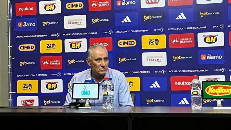 Tite analisa classificação do Cruzeiro e atualiza Cássio e Gerson