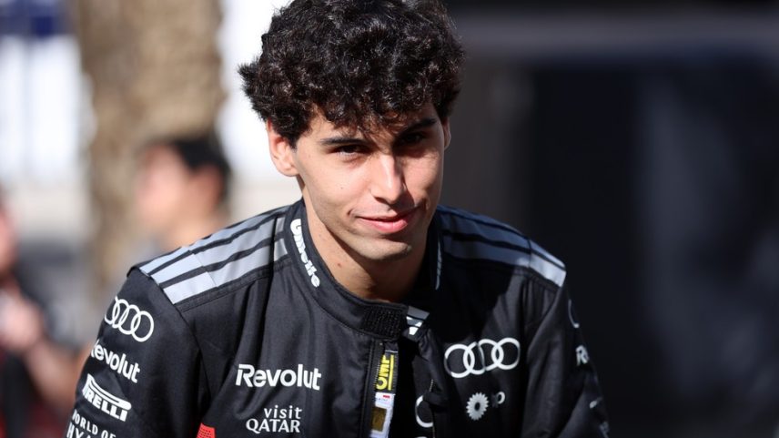 Gabriel Bortoleto é piloto da Audi na F1 2026 — Foto: Divulgação/Audi