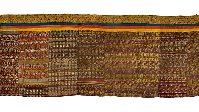 British Museum empresta tapeçaria frágil sobre a vida de Krishna ao Assam