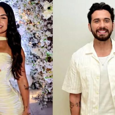 Larissa Santos e Gustavo Mioto aparecem na mesma festa após affair recente