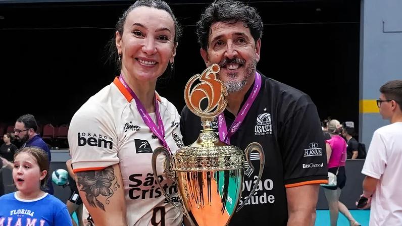 Tifanny liderou o Osasco em quadra na vitória sobre o Fluminense (Foto: Carol Oliveira/ Osasco Voleibol Clube)