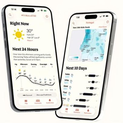 Criadores do Dark Sky lançam novo app de previsão do tempo com várias previsões