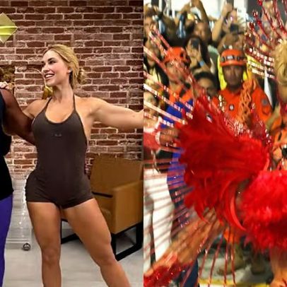 Virgínia Fonseca ficou tensa antes de desfilar como rainha de bateria