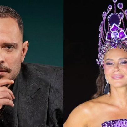 Diogo Nogueira envia mensagem carinhosa a Paolla Oliveira após show em Salvador