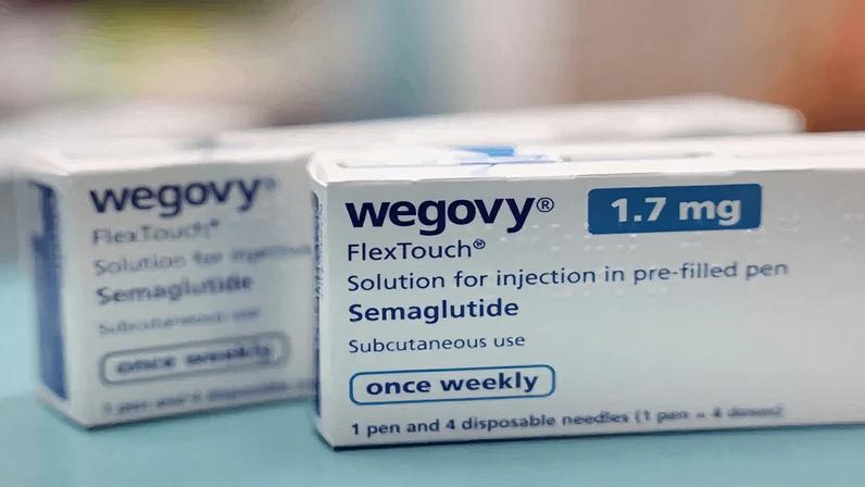 Embalagem de Wegovy, carro-chefe da companhia