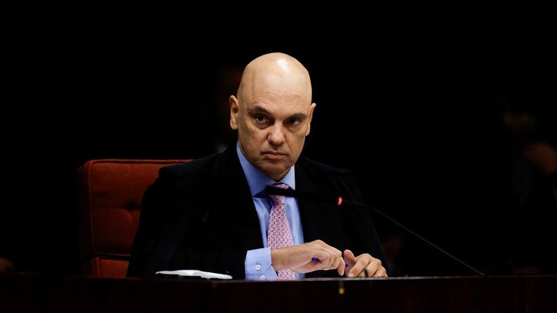 O ministro Alexandre de Moraes é o relator do inquérito das fake news no STF — Foto: WILTON JUNIOR/ESTADÃO CONTEÚDO