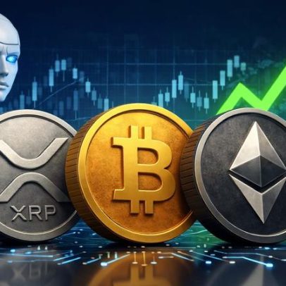 IA DeepSeek da China prevê cotação de XRP, Bitcoin e Ethereum
