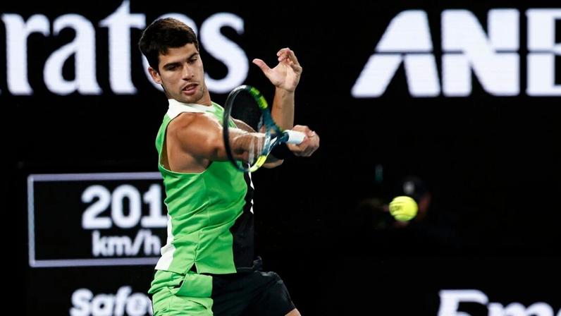 Carlos Alcaraz (Foto: Dylan Burns/Tennis Australia)