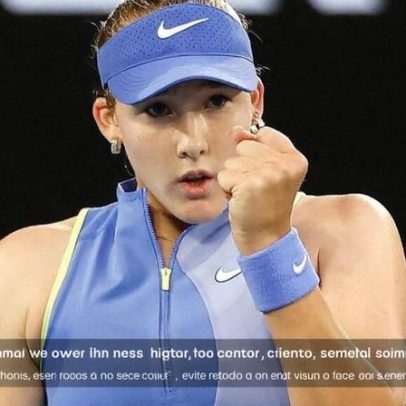 Andreeva supera nervosismo e encara Anisimova nas quartas em Dubai